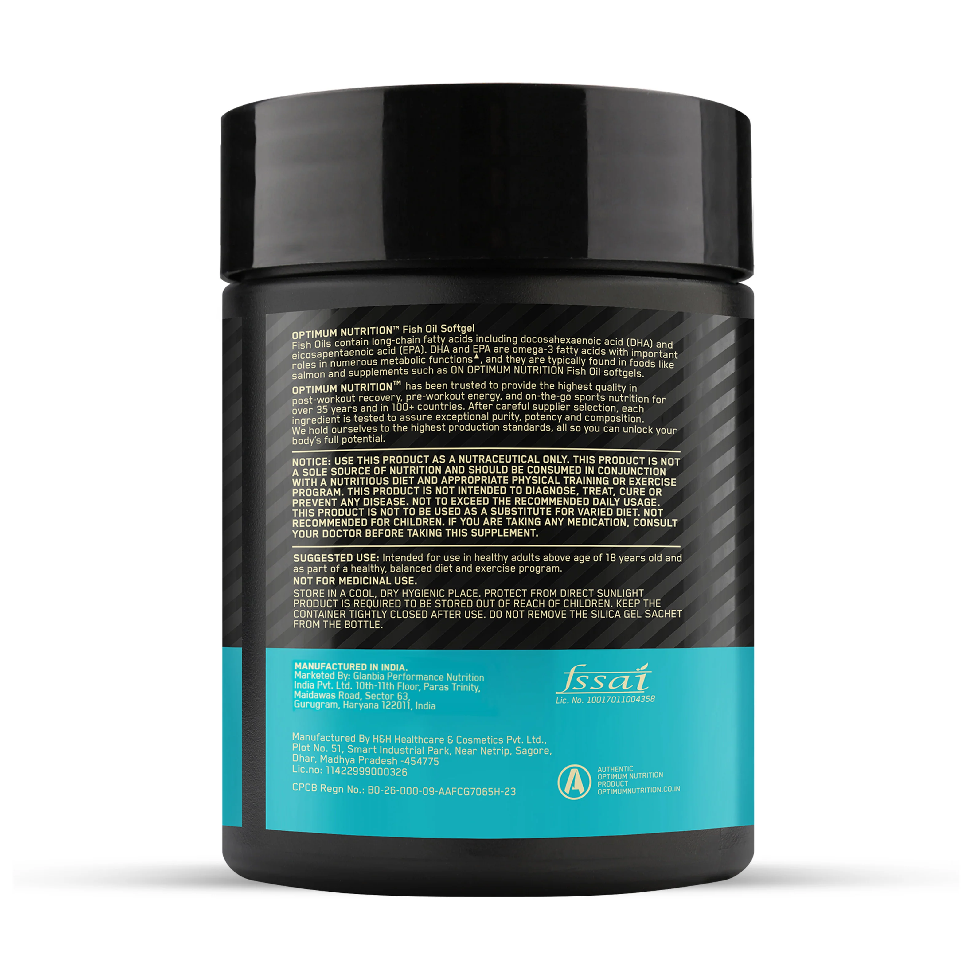 Creatine 100g and Optimum Nutrition (ON) Fish Oil - 60 Capsules - Image 19