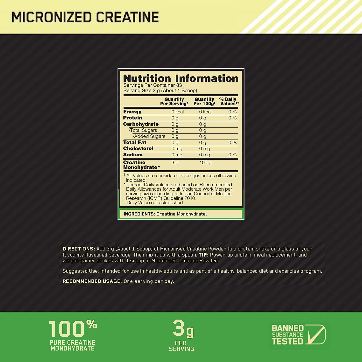 Gold Standard 100% Whey | 2 lbs | Double Rich Chocolate + Creatine 250 g - Image 18