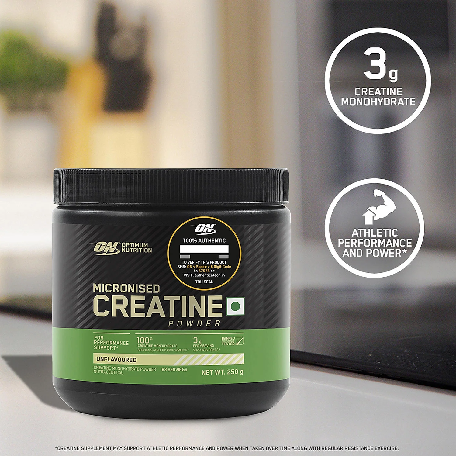 Gold Standard 100% Whey Protein Powder  Double Rich Chocolate 1.7 kg and Micronised Creatine Powder  Unflavoured 250 g - Image 12