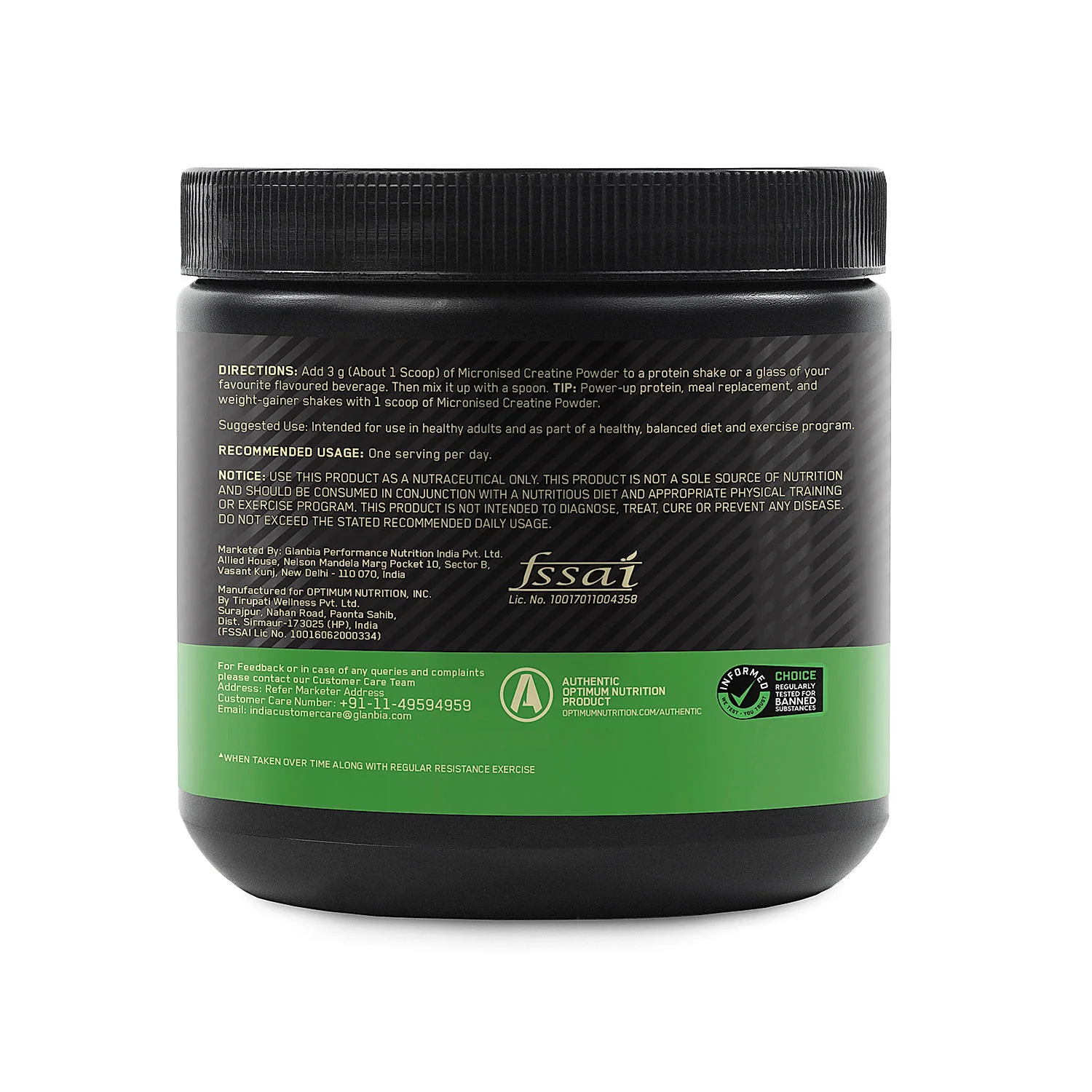 Gold Standard 100% Whey Protein Powder  Double Rich Chocolate 1.7 kg and Micronised Creatine Powder  Unflavoured 250 g - Image 17