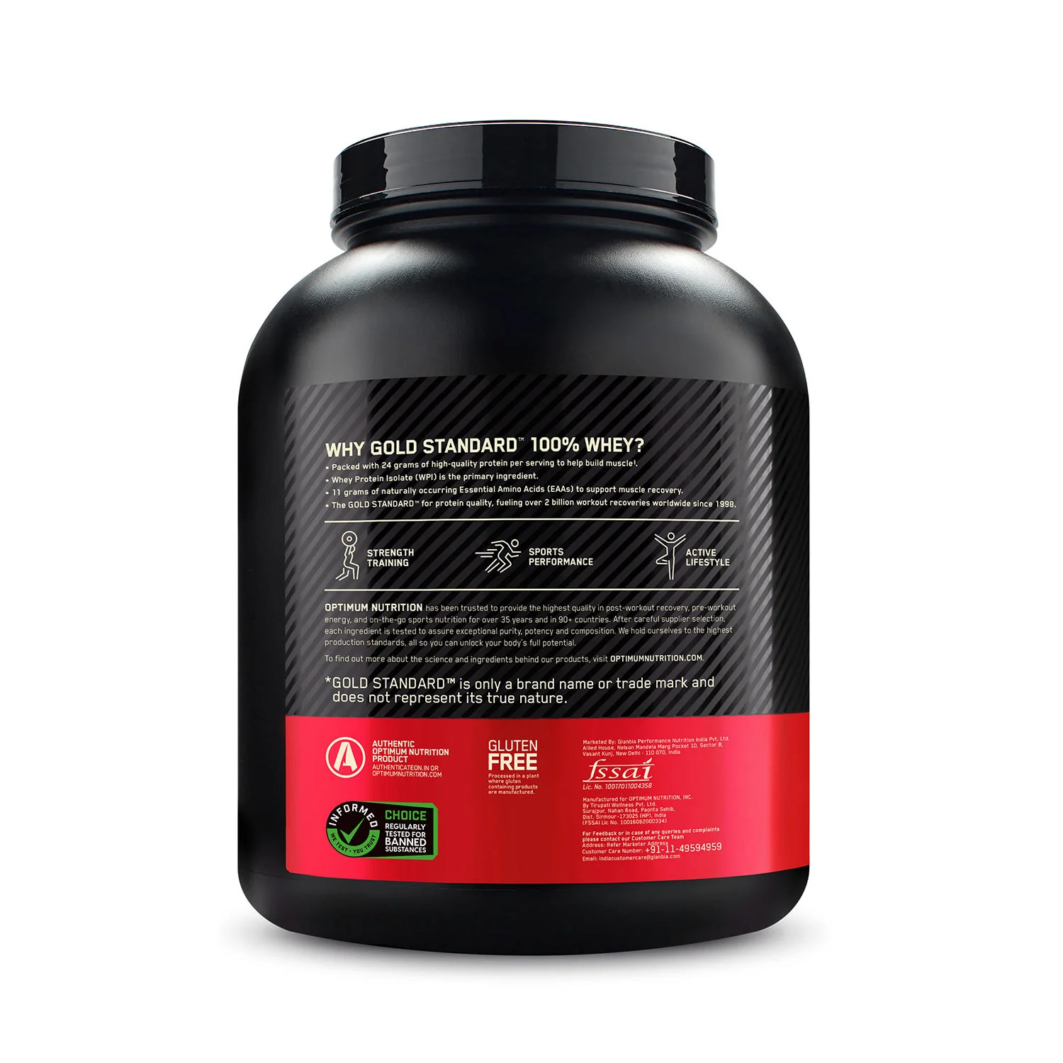 Gold Standard 100% Whey Protein Powder  Double Rich Chocolate 1.7 kg + Pre Workout Green Apple - Image 13