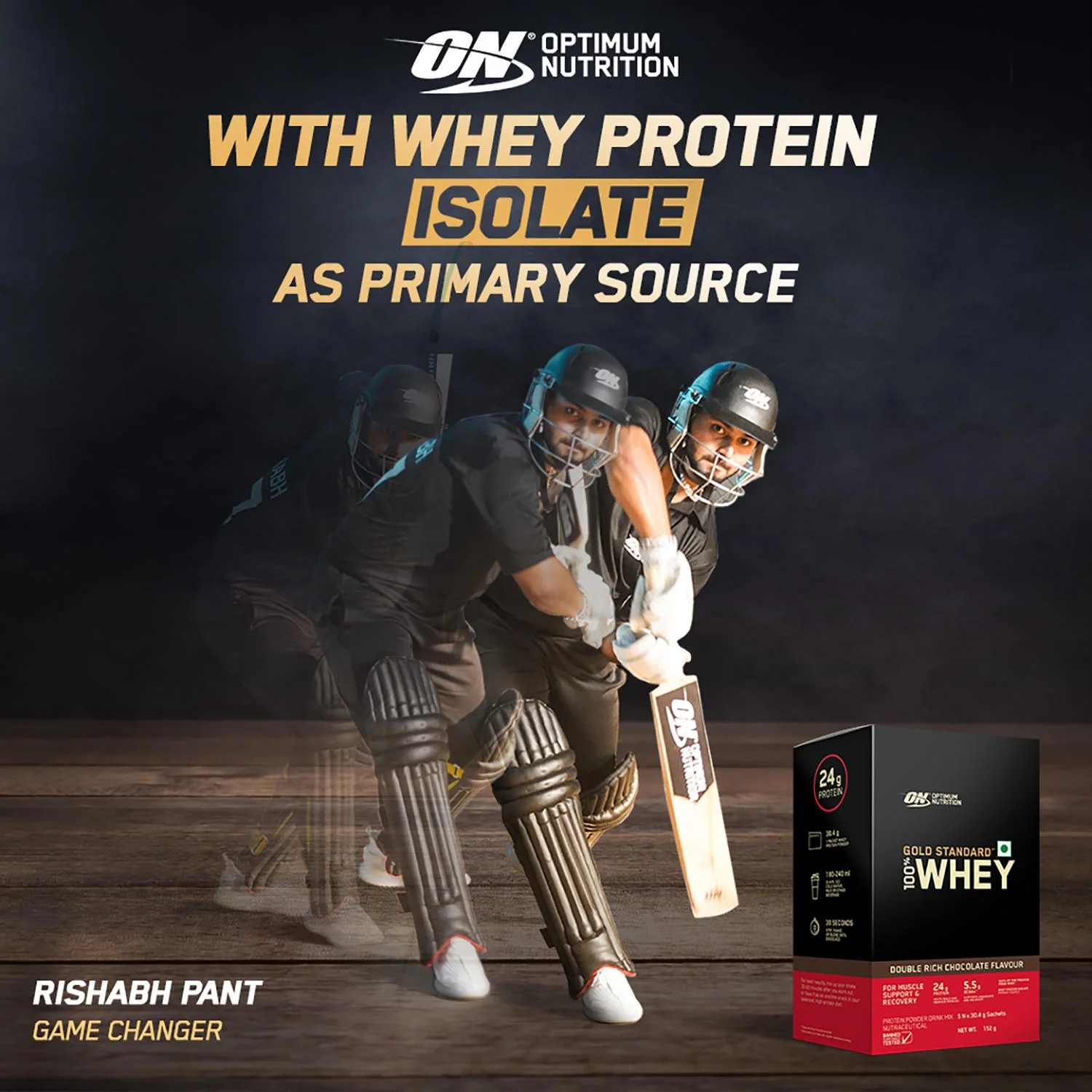 Gold Standard 100% Whey Protein Powder | Double Rich Chocolate | 152 g - Image 4