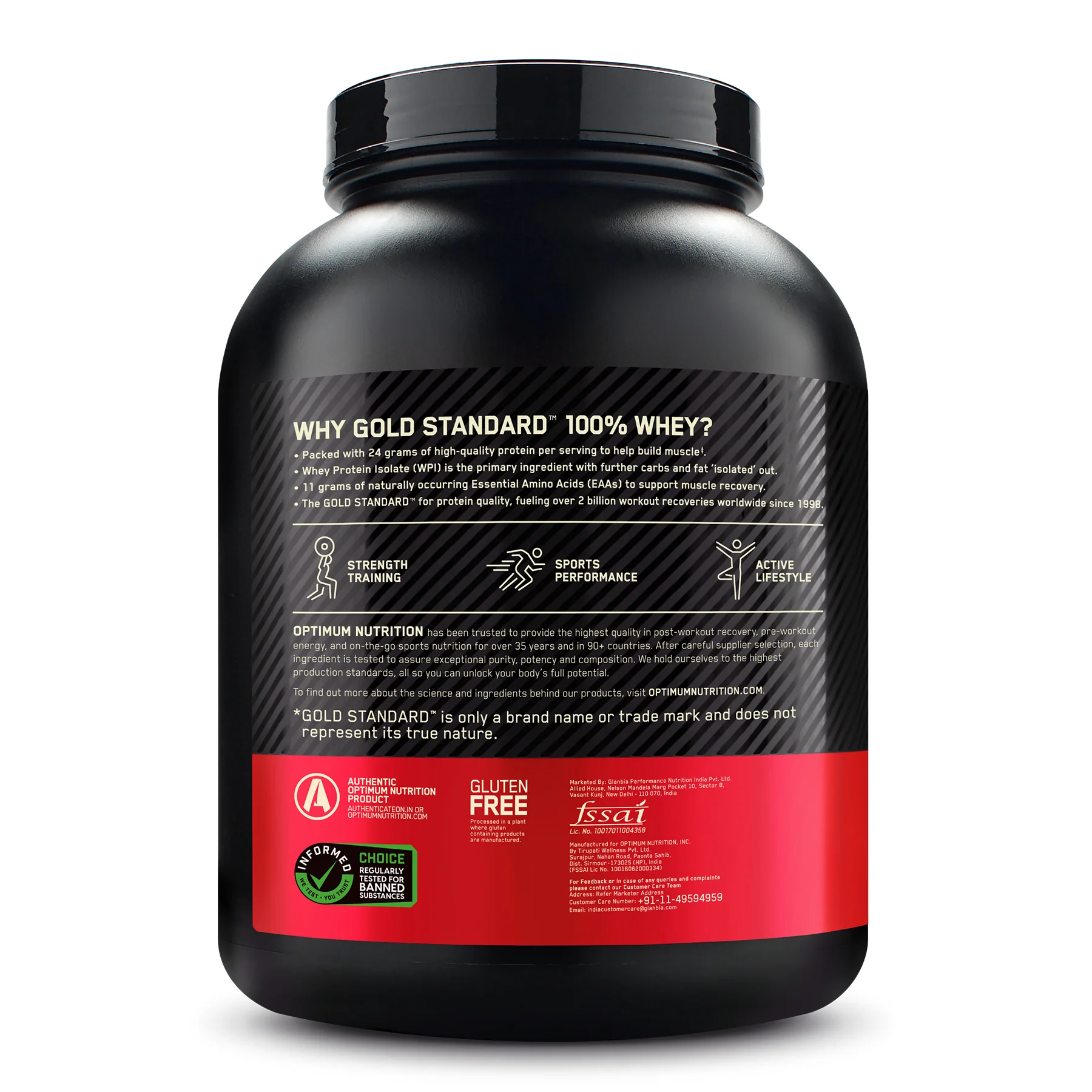Gold Standard 100% Whey Protein Powder | Double Rich Chocolate | 5 lbs - Image 12