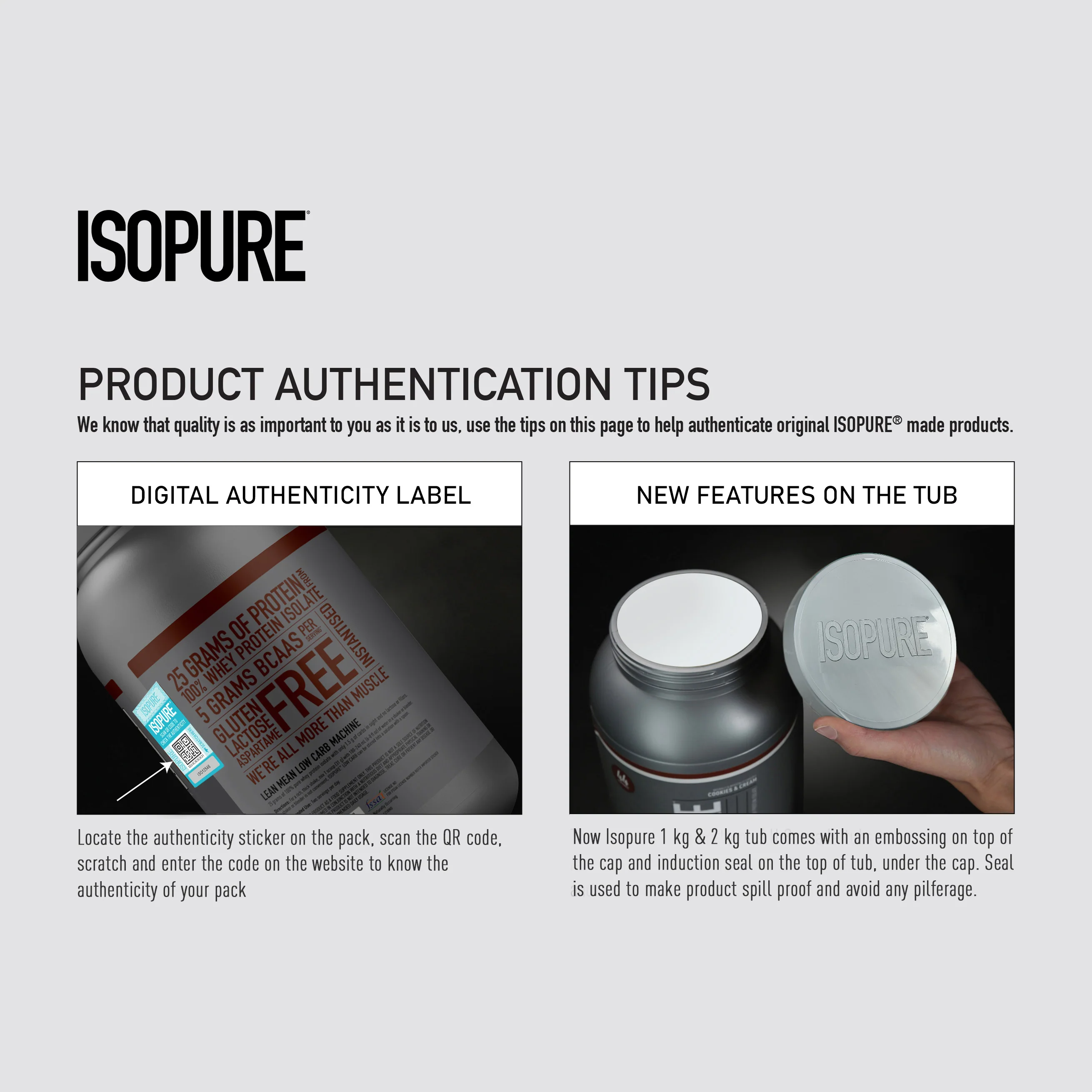 Isopure 2 kg Creamy Vanilla + Isopure 100% Creatine Monohydrate Micronized, 250g - Image 10