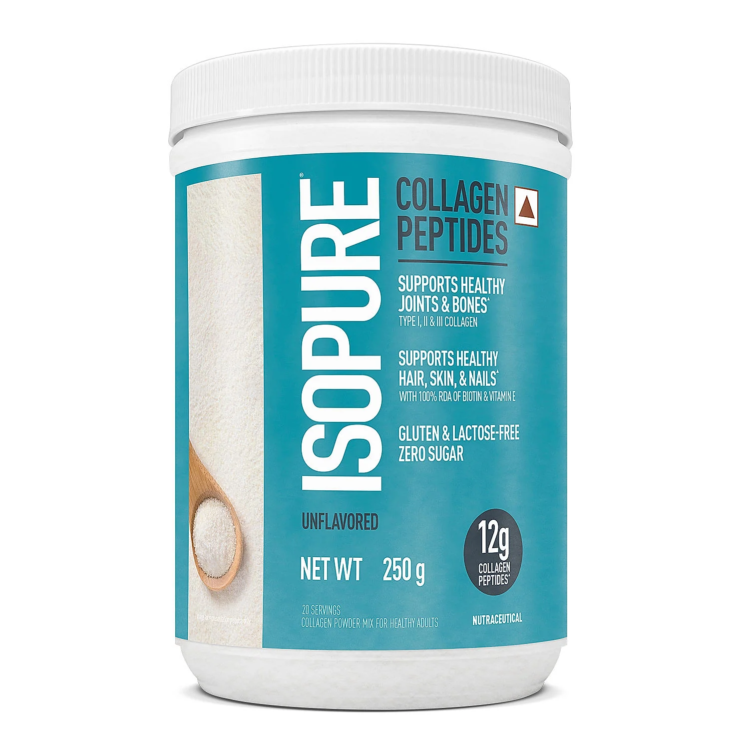 Isopure - Cookies & Cream - 1 Kg + Isopure Collagen Peptides (12g/serve) with Biotin & Vitamin E- 250g (Unflavored) - Image 15