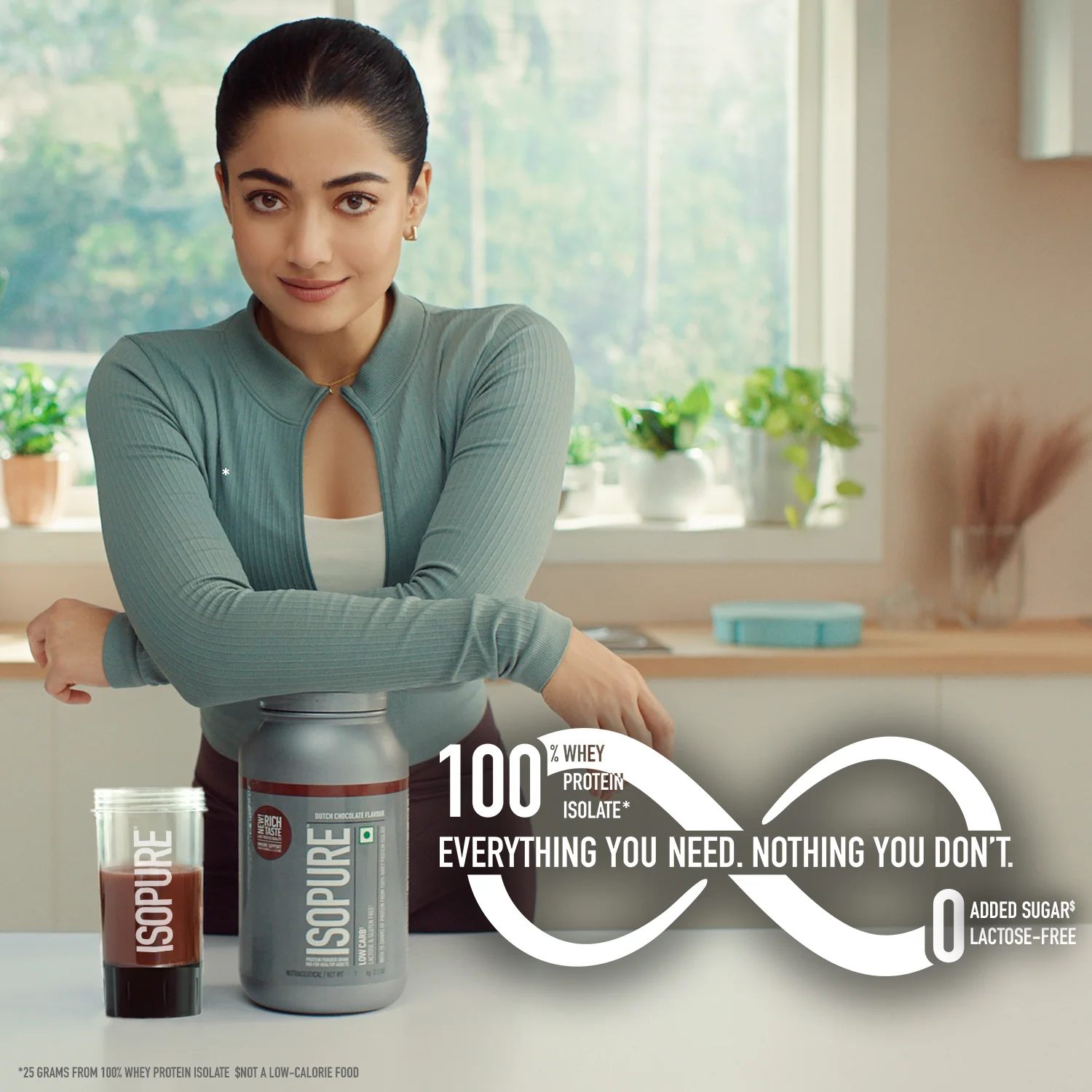 Isopure Whey Protein Isolate Powder with Vitamins for Immune Support - 2kg (Dutch Chocolate) - Image 4