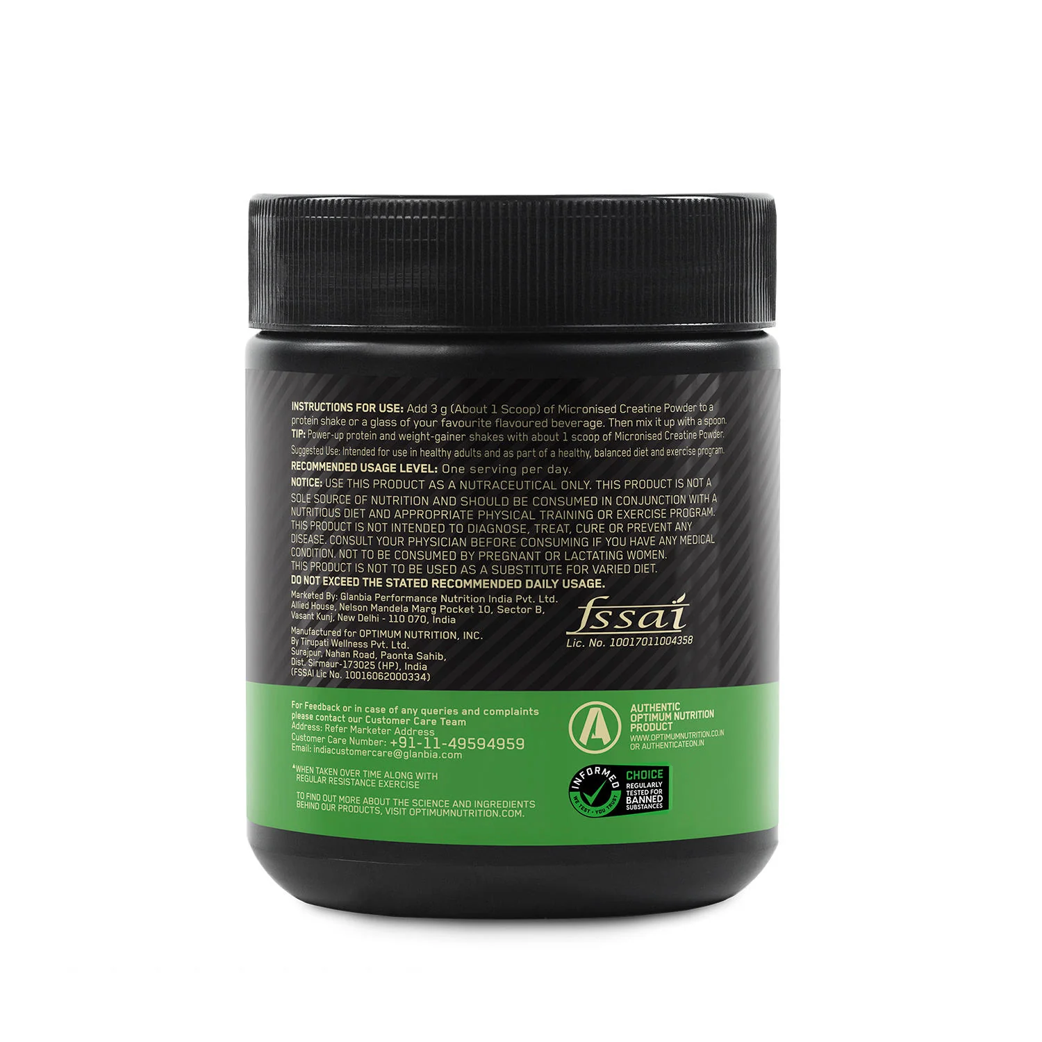 Micronized Creatine Powder | Unflavoured|100 g - Image 8