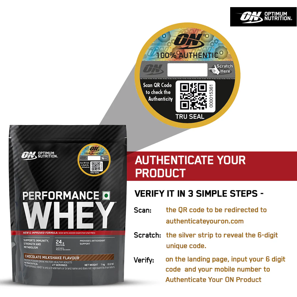 Performance Whey Protein Powder 1Kg (Chocolate Milkshake) - Image 5