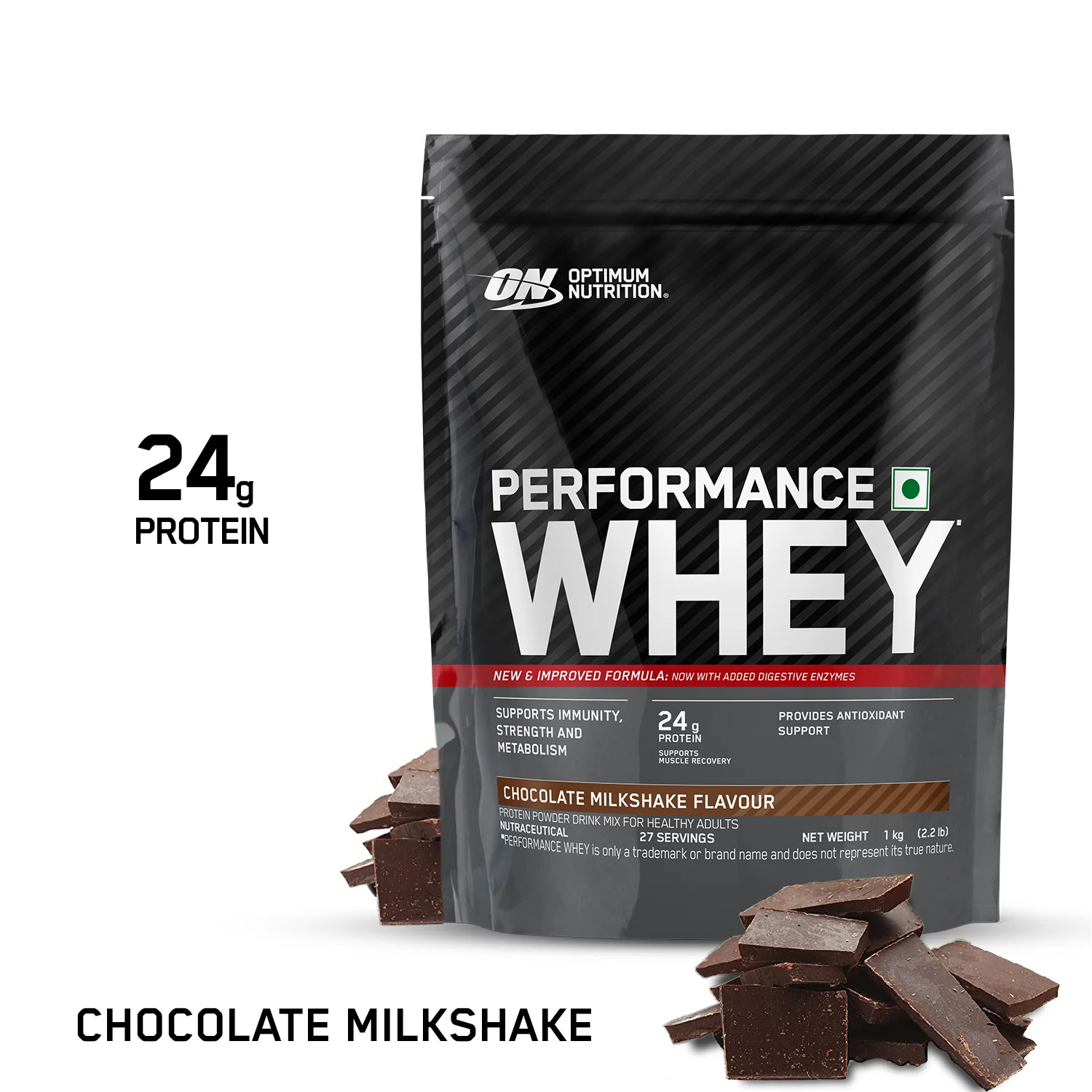 Performance Whey Protein Powder 1Kg (Chocolate Milkshake) - Image 8