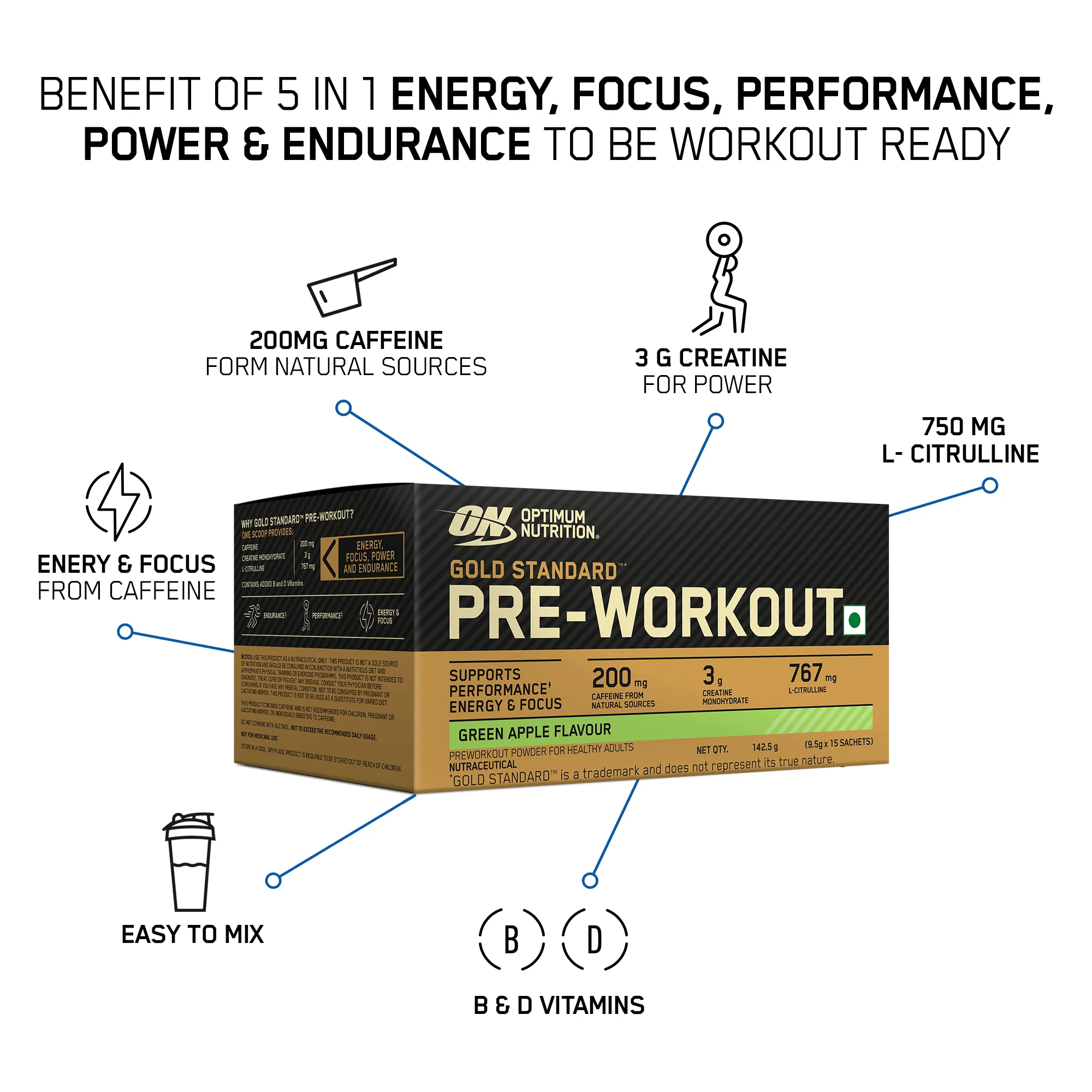 Pre Workout Green Apple + Pre Workout Green Apple - Image 3