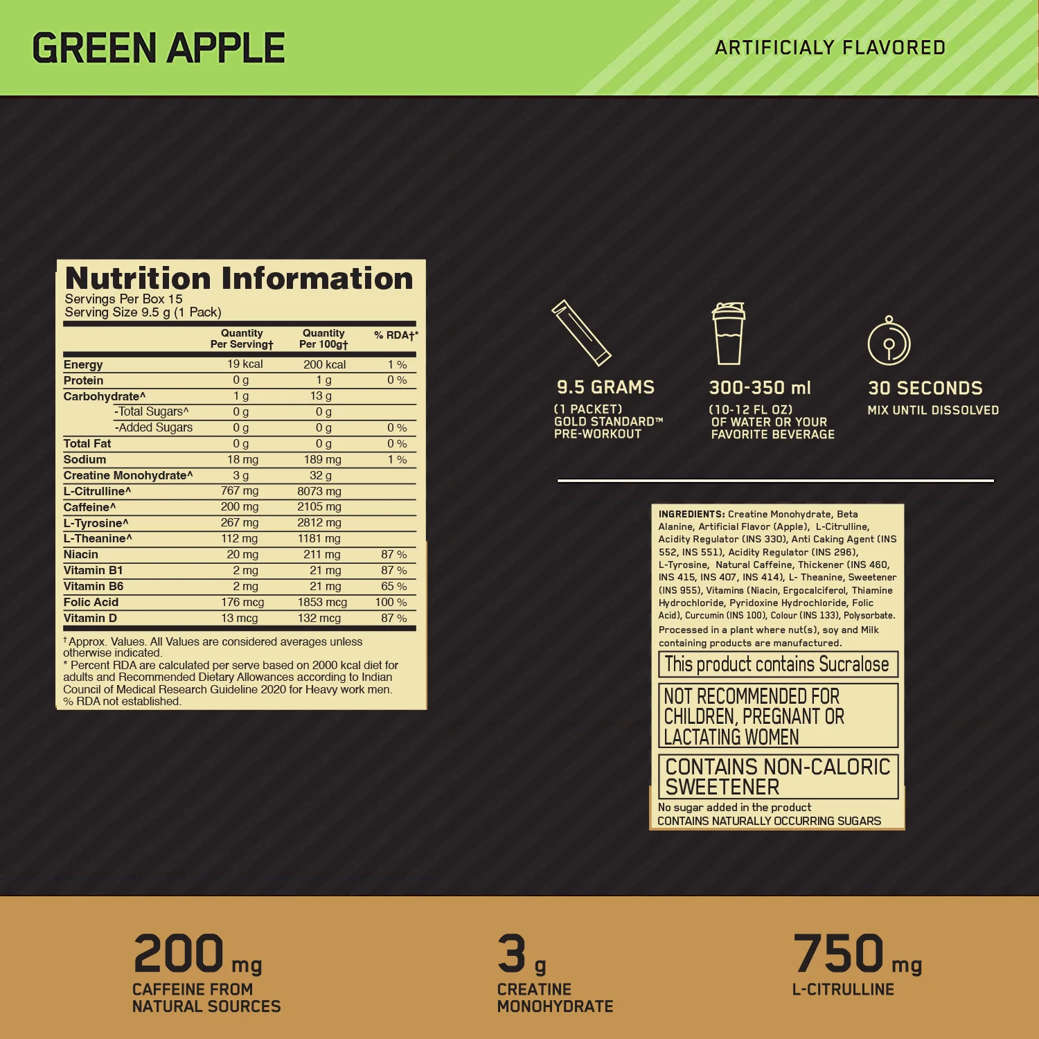 Pre Workout Green Apple + Pre Workout Green Apple - Image 4